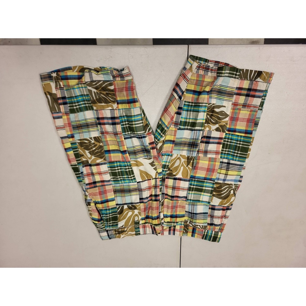 Sieger‎ Vintage Patchwork Shorts Mens Size 32 Cotton Casual Colorful India